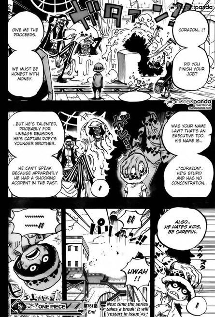 One Piece Latest Manga Chapter 761 ワンピース 私たちは 仲間 です