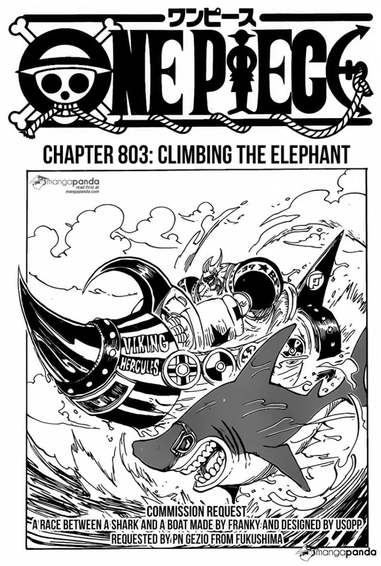One Piece Manga Chapter 803 ワンピース 私たちは 仲間 です