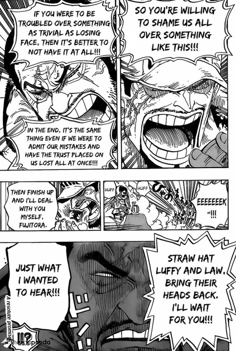 One Piece Manga Chapter 793 ワンピース 私たちは 仲間 です