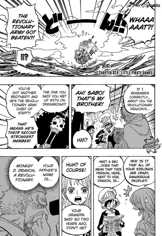 One Piece Manga Chapter 4 ワンピース 私たちは 仲間 です