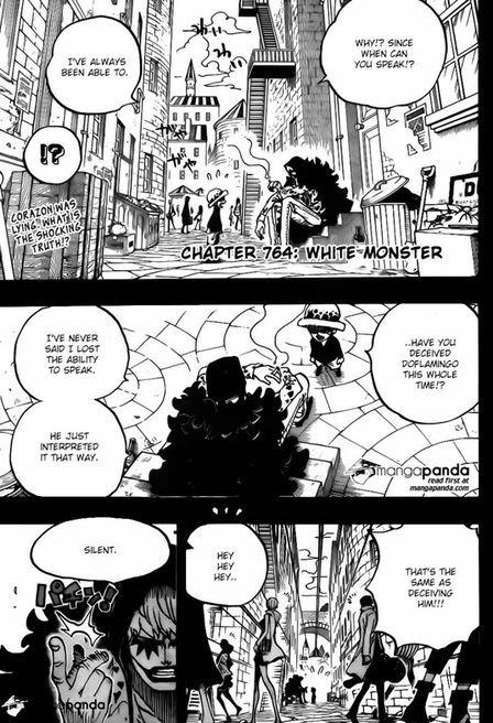 One Piece Manga Chapter 764 ワンピース 私たちは 仲間 です