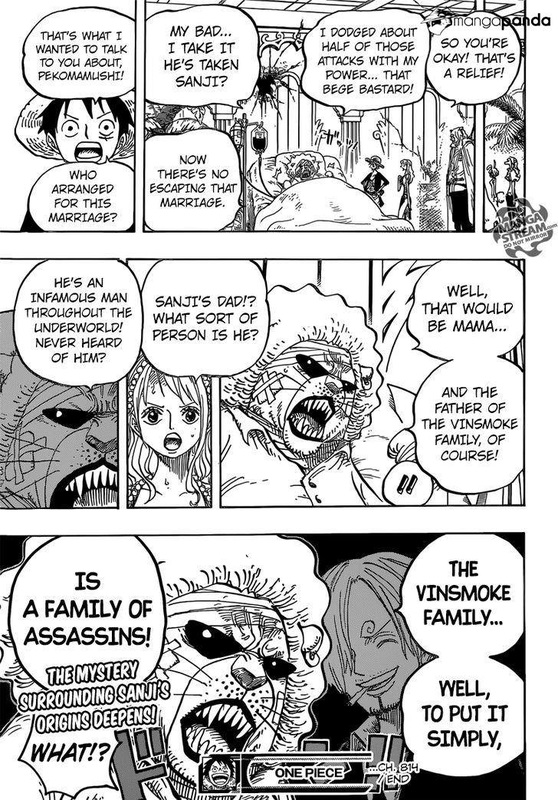One Piece Manga Chapter 814 ワンピース 私たちは 仲間 です