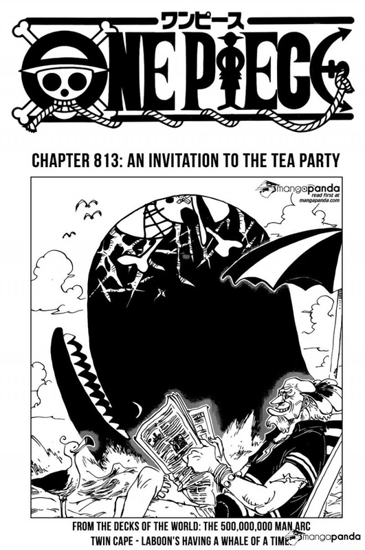 One Piece Manga Chapter 813 ワンピース 私たちは 仲間 です
