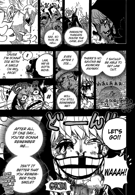 One Piece Manga Chapter 766 ワンピース 私たちは 仲間 です
