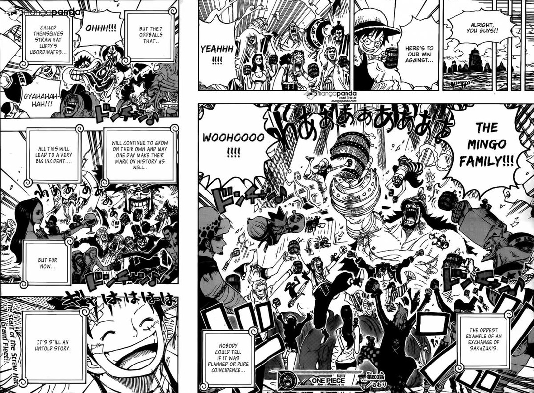 One Piece Manga Chapter 800 ワンピース 私たちは 仲間 です