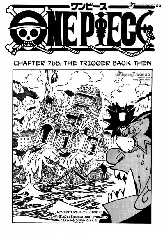 One Piece Manga Chapter 768 ワンピース 私たちは 仲間 です