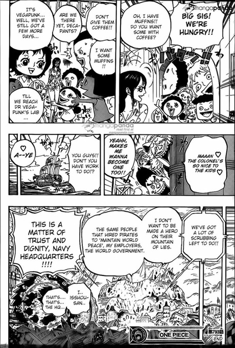 One Piece Manga Chapter 793 ワンピース 私たちは 仲間 です