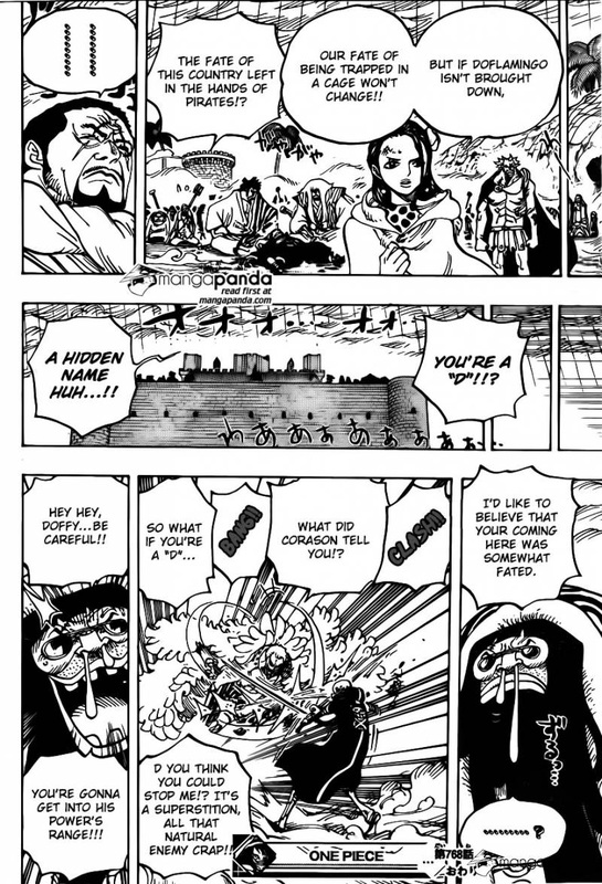 One Piece Manga Chapter 768 ワンピース 私たちは 仲間 です