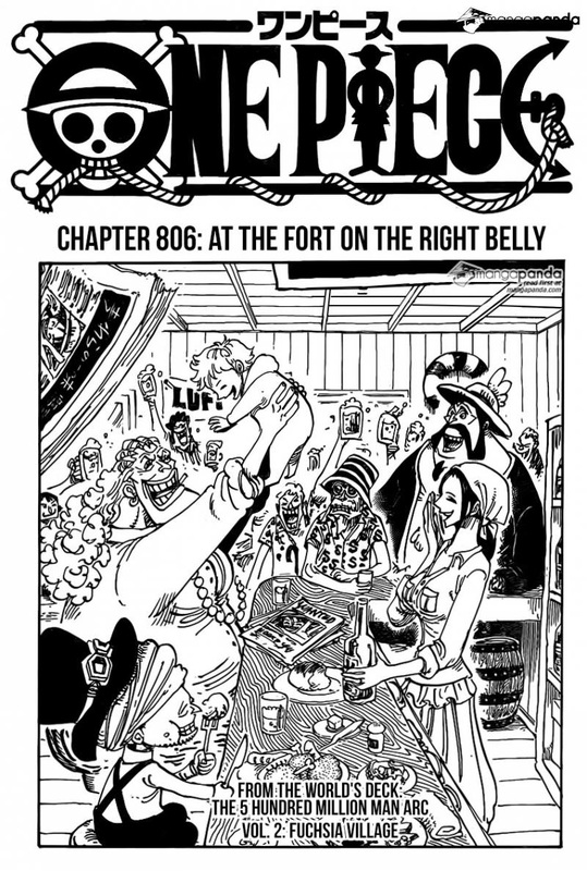 One Piece Manga Chapter 806 ワンピース 私たちは 仲間 です